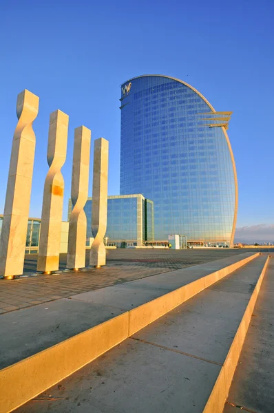 W Barcelona hotel — Stockfoto