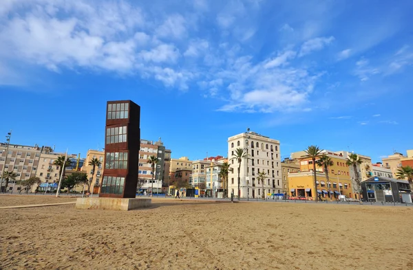 Strand barcelona, Spanyolország — Stock Fotó