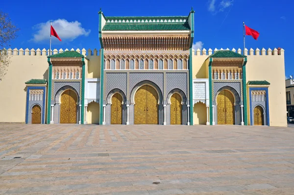 Ősi építészet, Fes, Marokkó — Stock Fotó