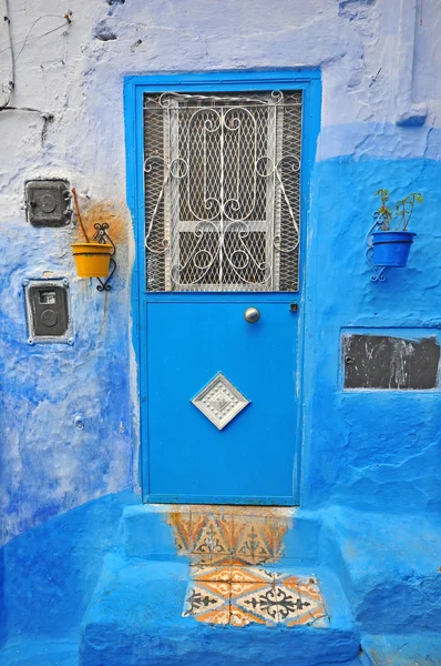Синий дом Шефшауэна — стоковое фото
