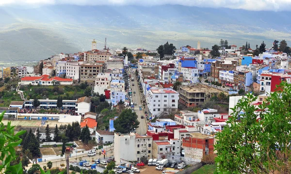 Panorama of Chefchaouen, Morocco — Stock Photo, Image