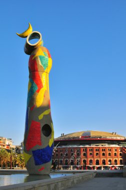 Juan Miro heykel, Barcelona