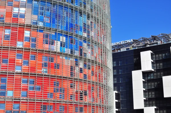 Inmobiliarias en Glories barrio de Barcelona, España — Foto de Stock