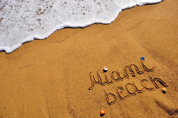 Miami zomer strand — Stockfoto