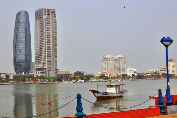 Panoramę miasta Da Nang, Wietnam — Zdjęcie stockowe