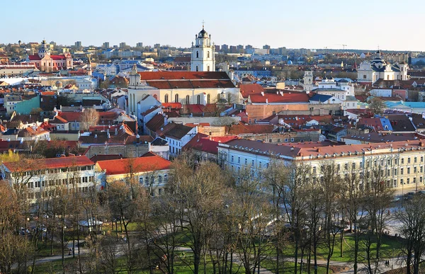 Skyline Вільнюс — стокове фото