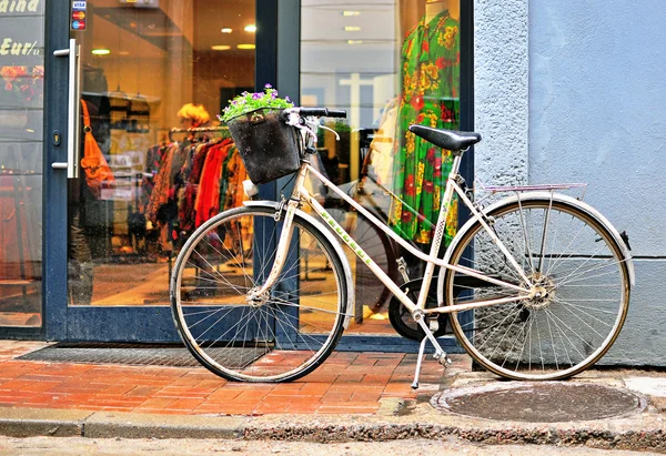 Vélo à la vitrine — Photo