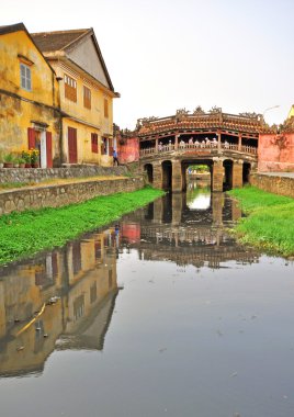 Old japanese bridge in Hoi An, Vietnam 