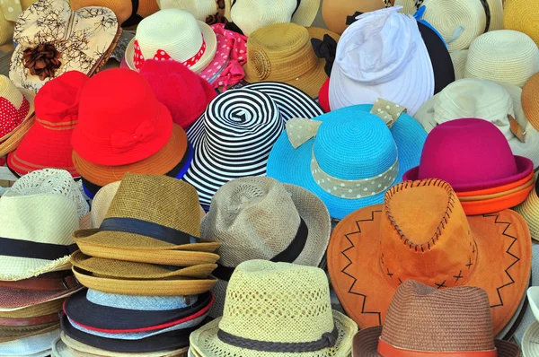 Variety of hats — Stockfoto