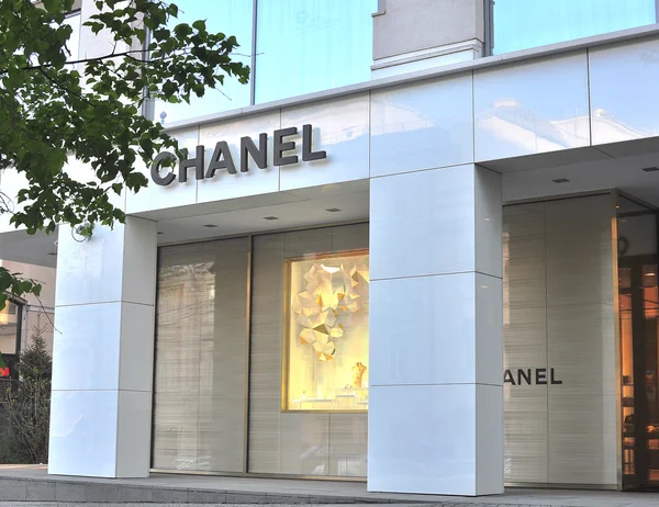 Flagship store Chanel — Foto Stock