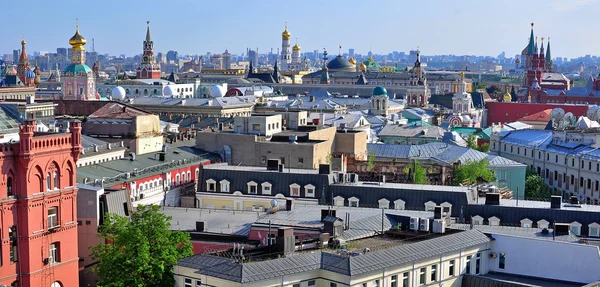 Панорама исторического центра Москвы — стоковое фото