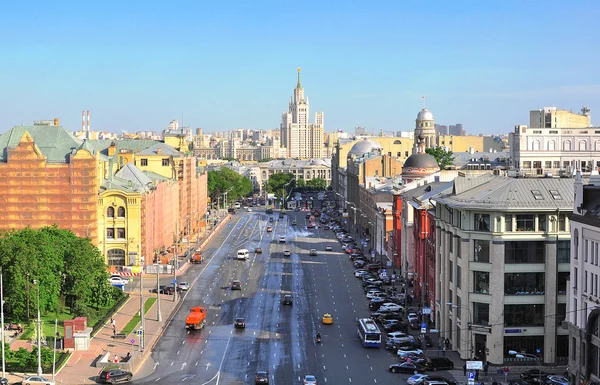Centrum van de stad van Moskou, Rusland — Stockfoto