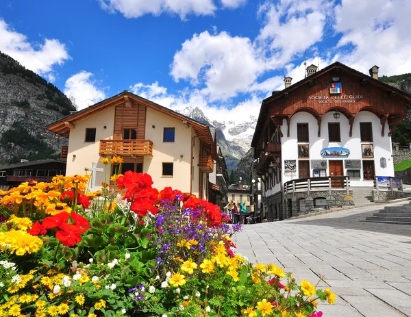 Courmayeur, Aosta, Itália — Fotografia de Stock