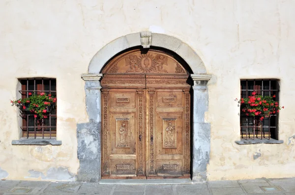 Entrée de l'église — Photo