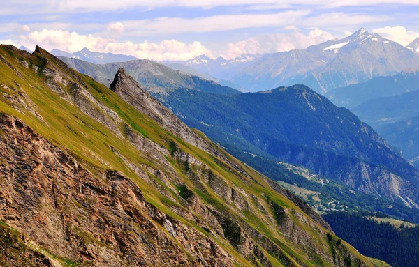 Mountains of Val d'Aosta — Stock Photo, Image