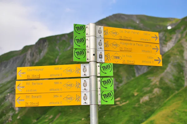 Percorsi trekking — Foto Stock