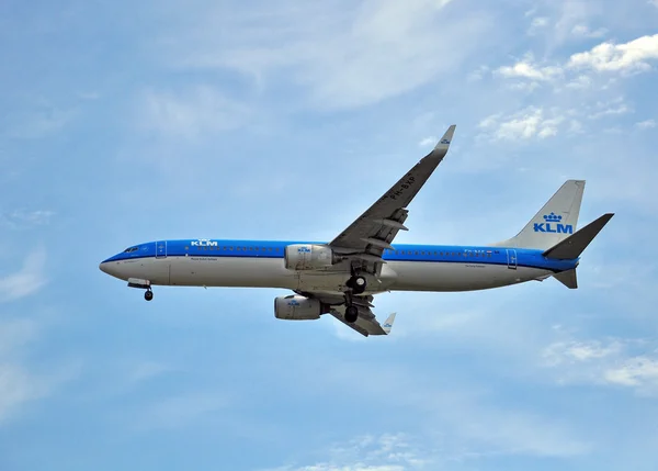KLM boeing 737 — Stock Photo, Image