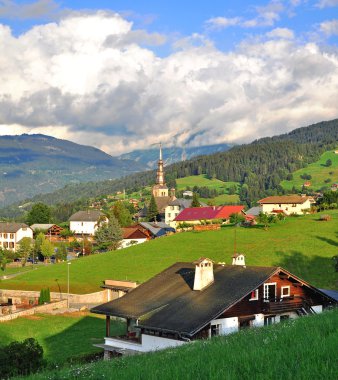 Combloux Köyü, Fransa