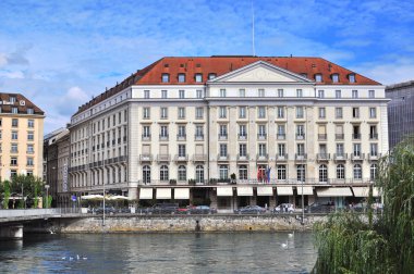 Geneva cityscape, İsviçre