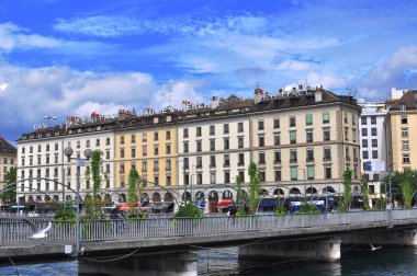 Geneva manzarası, İsviçre