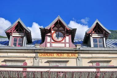 Chamonix Mont Blanc tren istasyonu