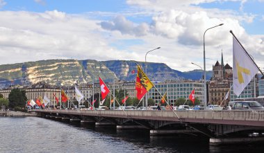 Geneva manzarası, İsviçre