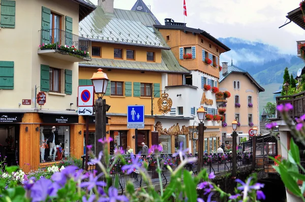 Megeve ski resort, France — Stock Photo, Image