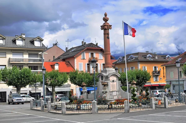 Sallanches city, frankreich — Stockfoto