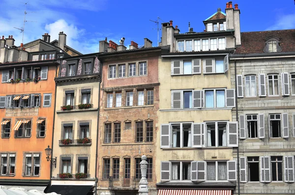 Houses of Geneva — Stock Photo, Image