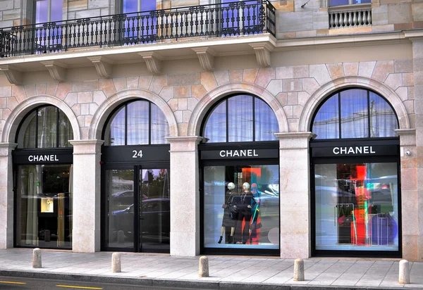 Chanel κατάστημα, Geneve — Φωτογραφία Αρχείου