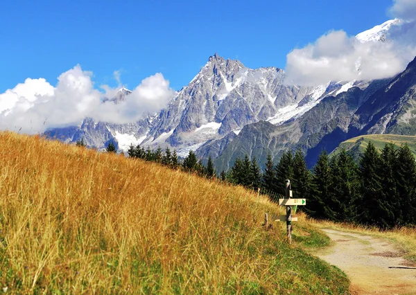 Alpes franceses en verano — Foto de Stock