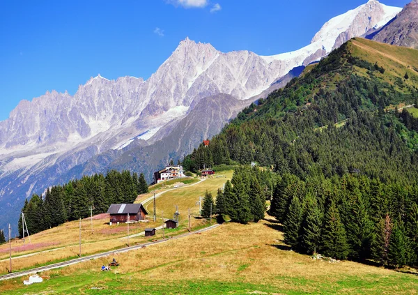 Alpine Landschaft, Frankreich — Stockfoto