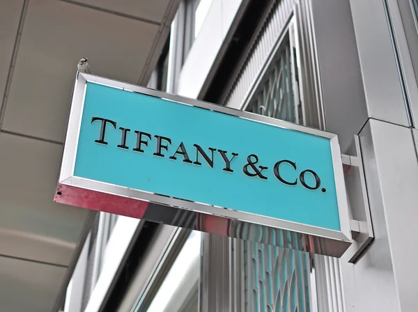 Tiffany idealna Co logo — Zdjęcie stockowe