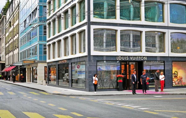 Winkelstraat, Genève — Stockfoto