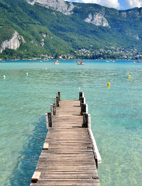 Jeziora Annecy, Francja — Zdjęcie stockowe