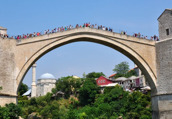 Staré město Mostar, Bosna — Stock fotografie