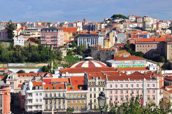 Centrum van Lissabon, portugal — Stockfoto