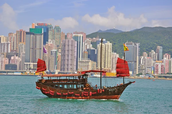 View of of Hong Kong downtown skyline — Stock Photo, Image