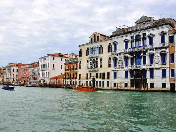 Vista del Gran Canal en el centro de Venecia —  Fotos de Stock