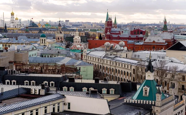 Панорама Москвы — стоковое фото