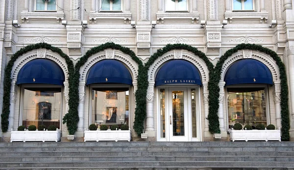 Facciata del flagship store Ralph Lauren — Foto Stock