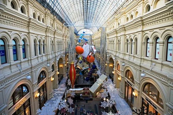 Centro commerciale Gum interno, Mosca — Foto Stock