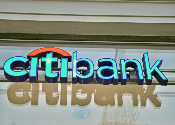 Logo de Citibank — Foto de Stock