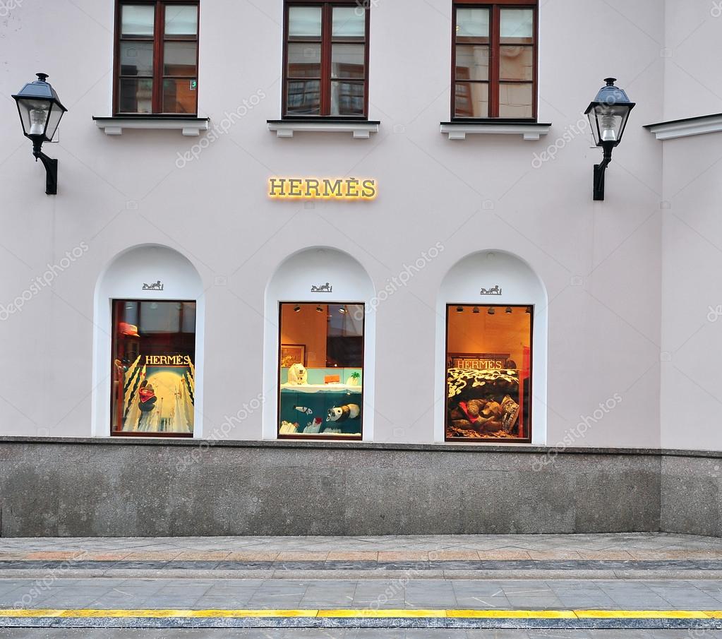 Facade of Hermes flagship store in Moscow – Stock Editorial Photo ©  Krasnevsky #93858380