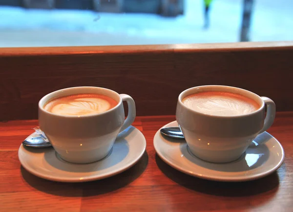 Two coffee cups — Stock Photo, Image