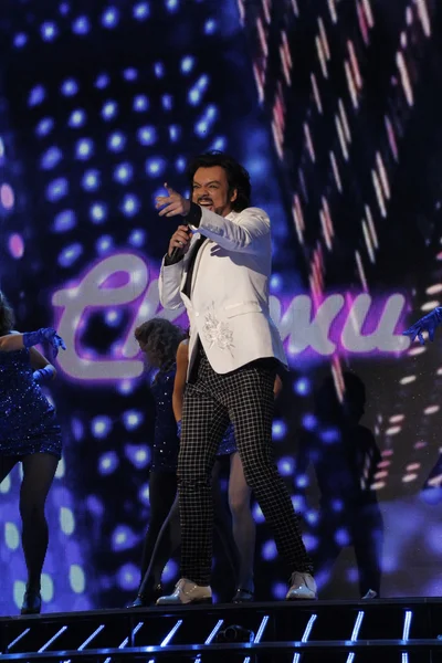 Filipp Kirkorov on the show "Factor A" — Stock Photo, Image