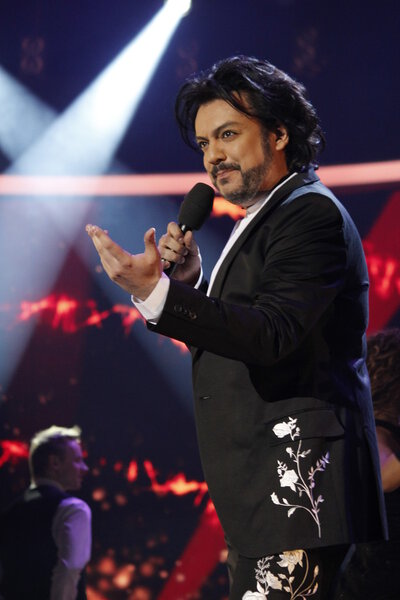 Filipp Kirkorov on the show Russian - Factor A