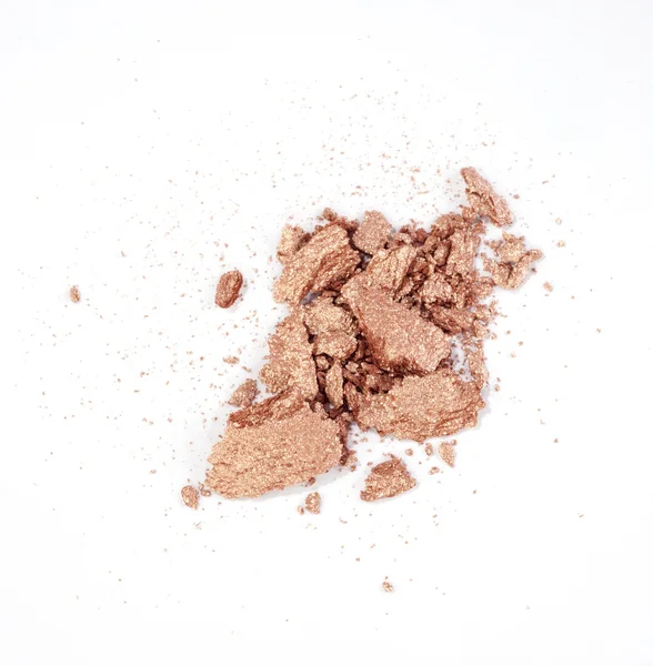 Golden eyeshadow — Stock Photo, Image