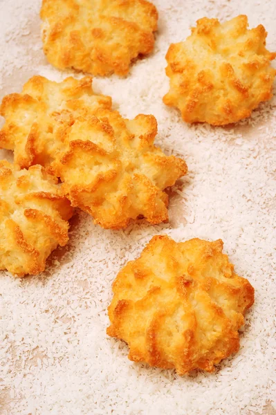 Coconut Bitterkoekjes — Stockfoto