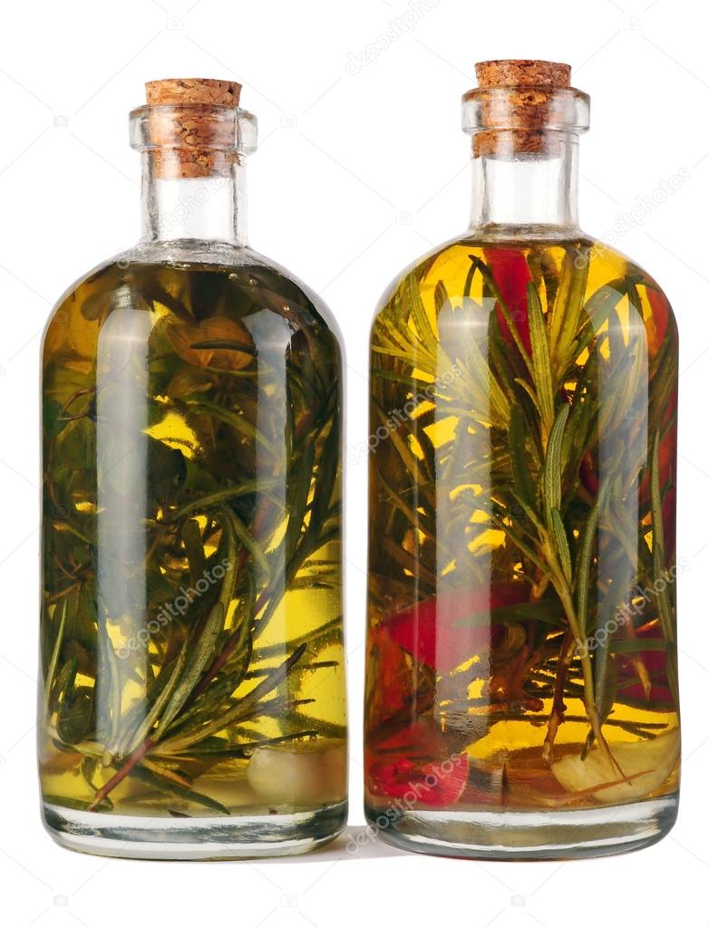 oil with herbs